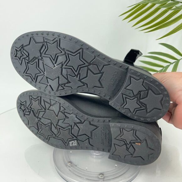 Jimmy Choo Edie Black Matte Rubber Rain Boots Size 37 AS IS - Picture 10 of 15